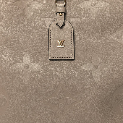 Louis Vuitton Empreinte Monogram Giant Carryall MM Tourterelle 8 of 9