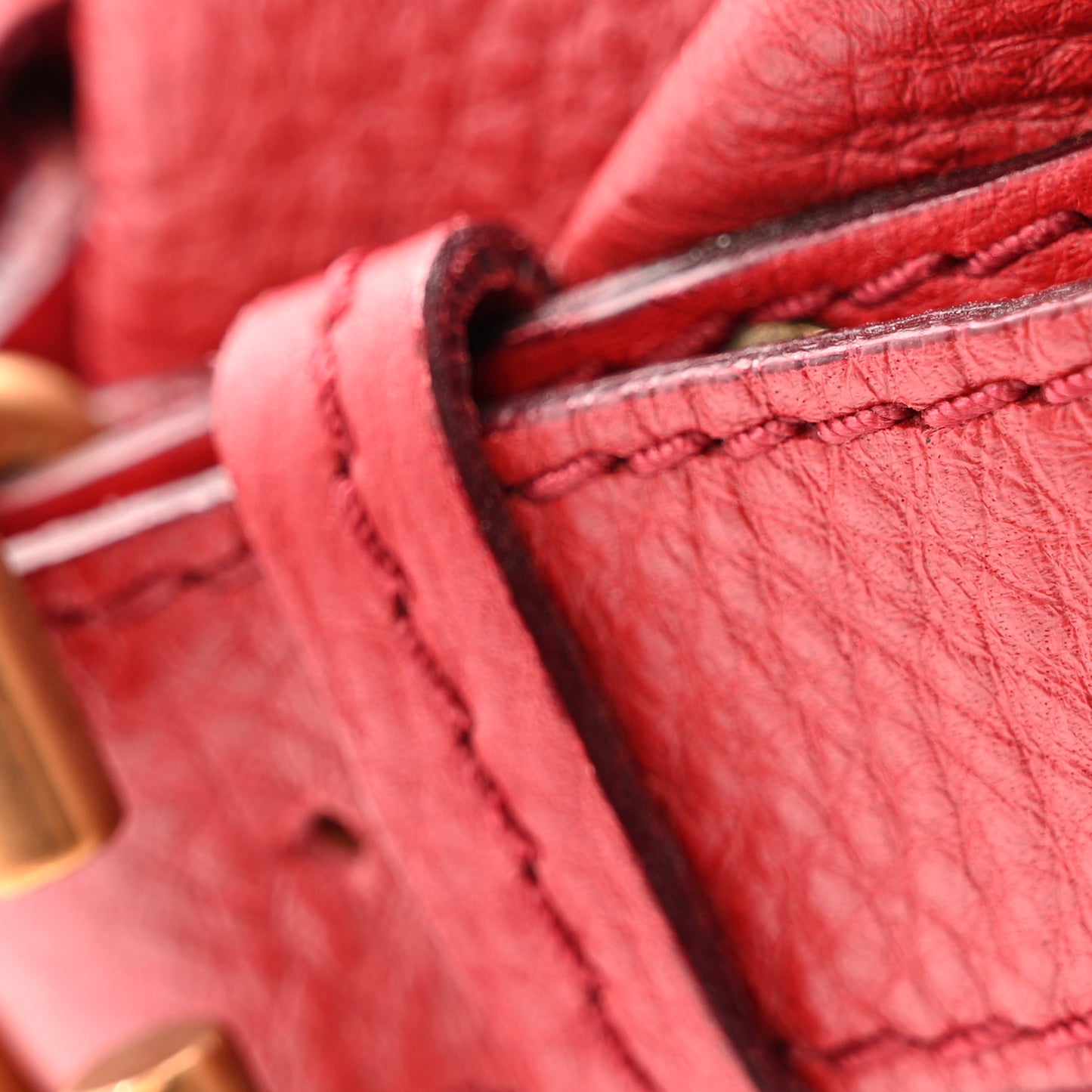 Calfskin Medium Paddington Satchel Rouge