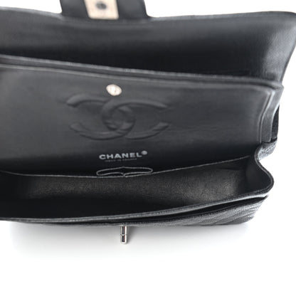 Chanel Caviar Quilted Medium Double Flap Black 8 of 17