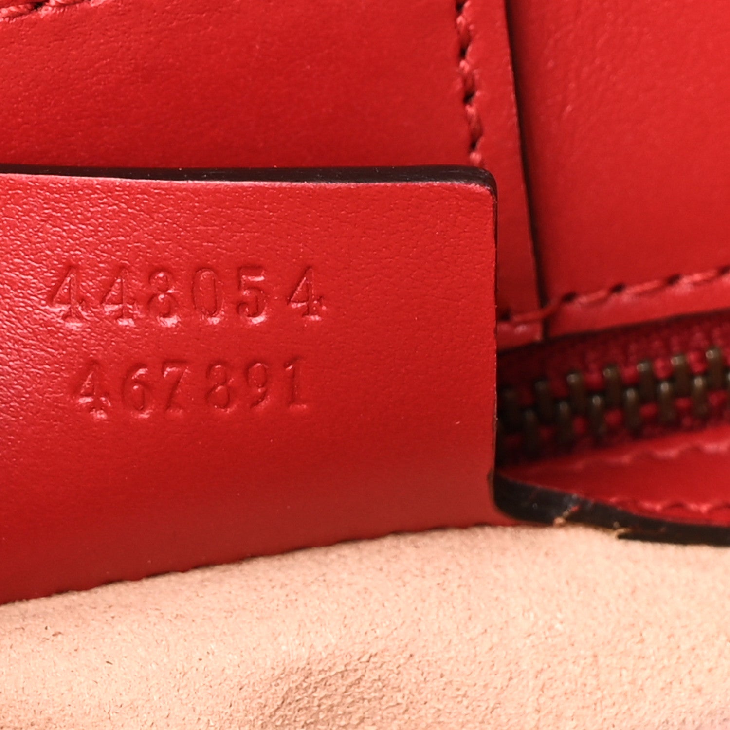 Gucci Calfskin Matelasse Small GG Marmont Tote Hibiscus Red 7 of 12