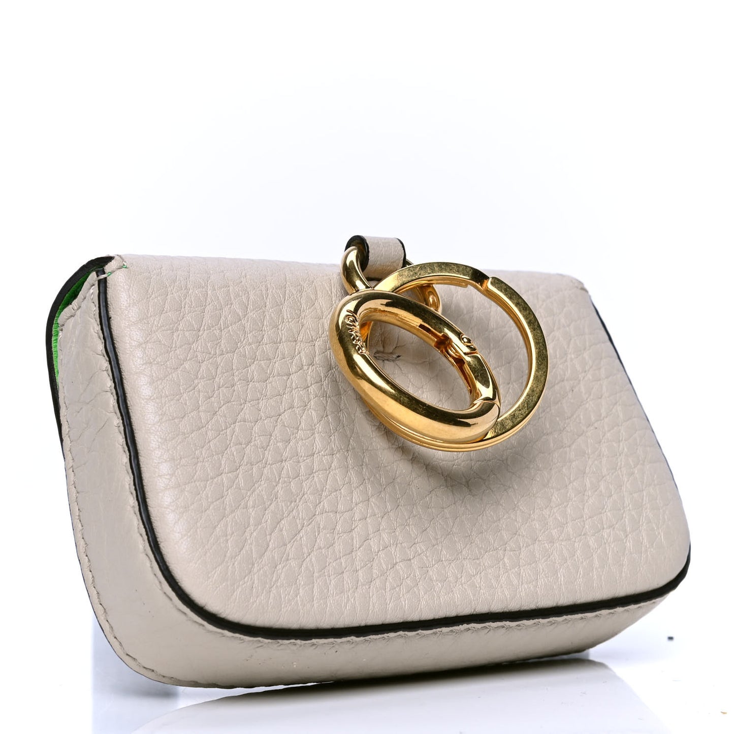 Cuoio Romano Micro Baguette Charm Latte