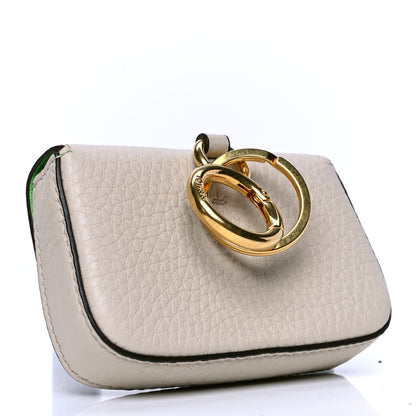 Fendi Cuoio Romano Micro Baguette Charm Latte 2 of 4