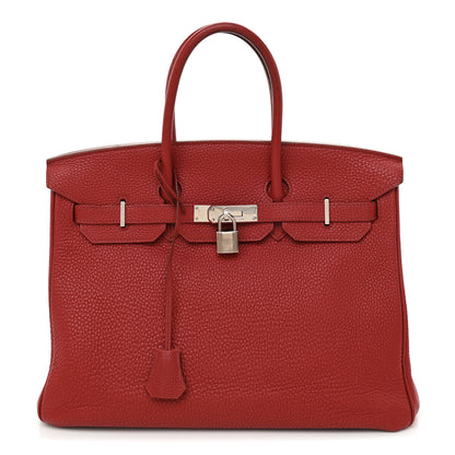Hermes Togo Birkin 35 Rouge Garance 1 of 21