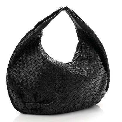 Bottega Veneta Nappa Intrecciato Large Veneta Hobo Black 3 of 9