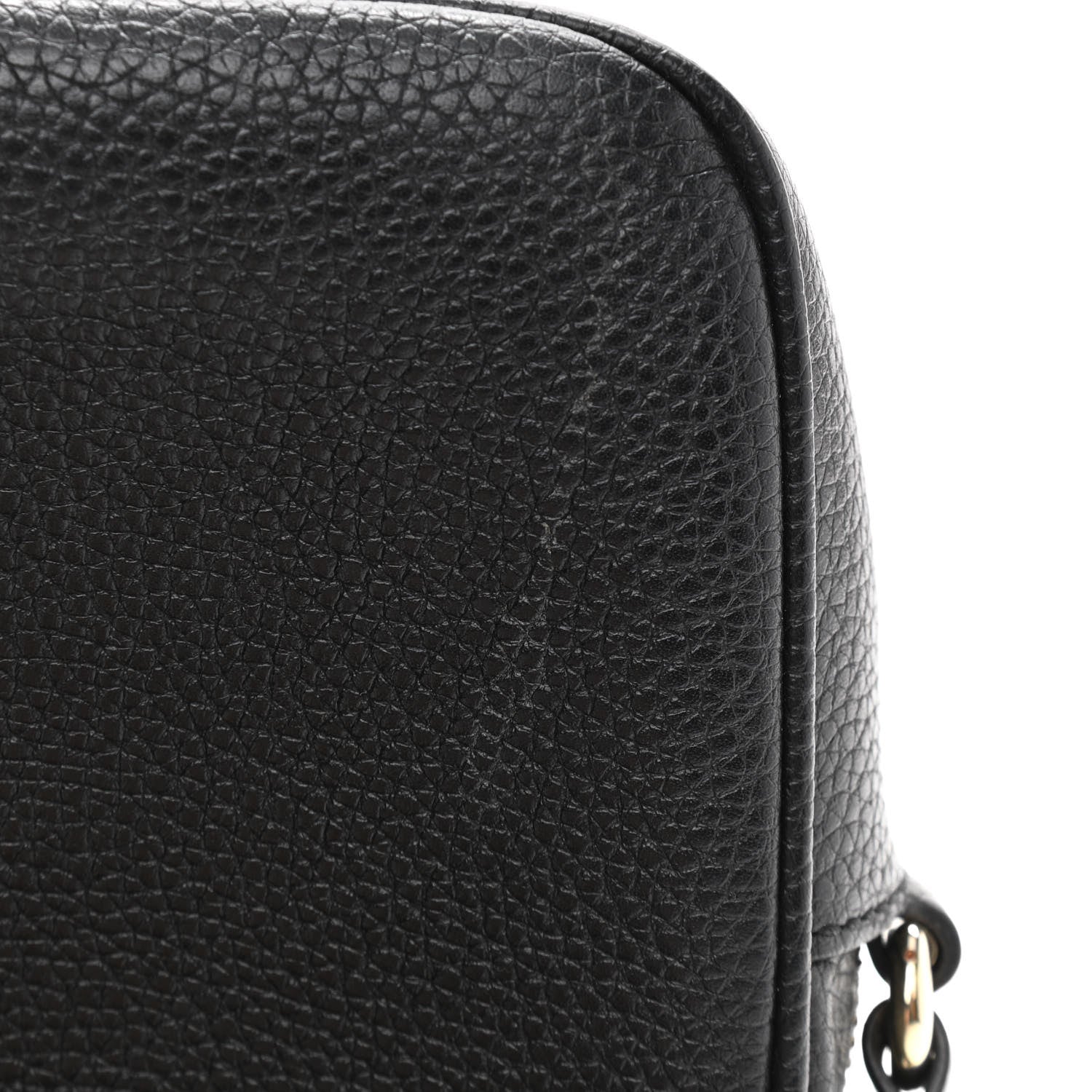 Gucci Pebbled Calfskin Small Soho Disco Bag Black 11 of 13