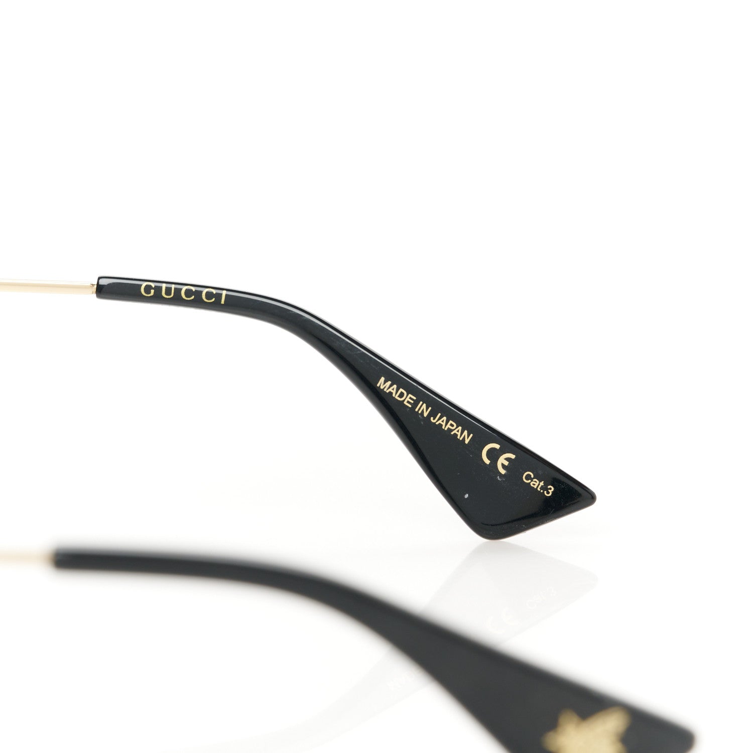 Gucci Aviator Sunglasses GG0062S Black 6 of 8