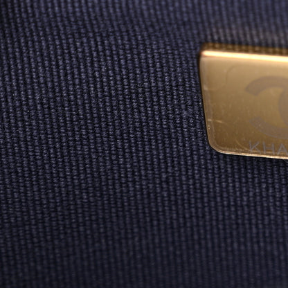 Chanel Lambskin Quilted Wallet On Chain WOC Dark Blue 8 of 12
