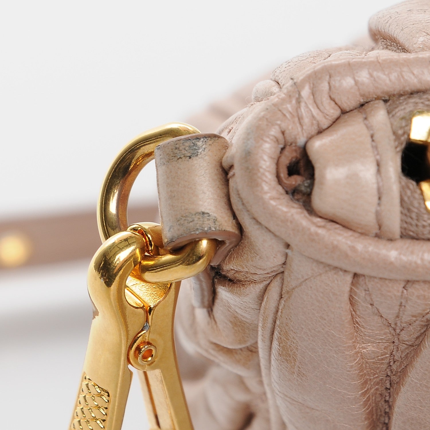 Miu Miu Nappa Matelasse Lux Piccole Borse Cipria 10 of 10