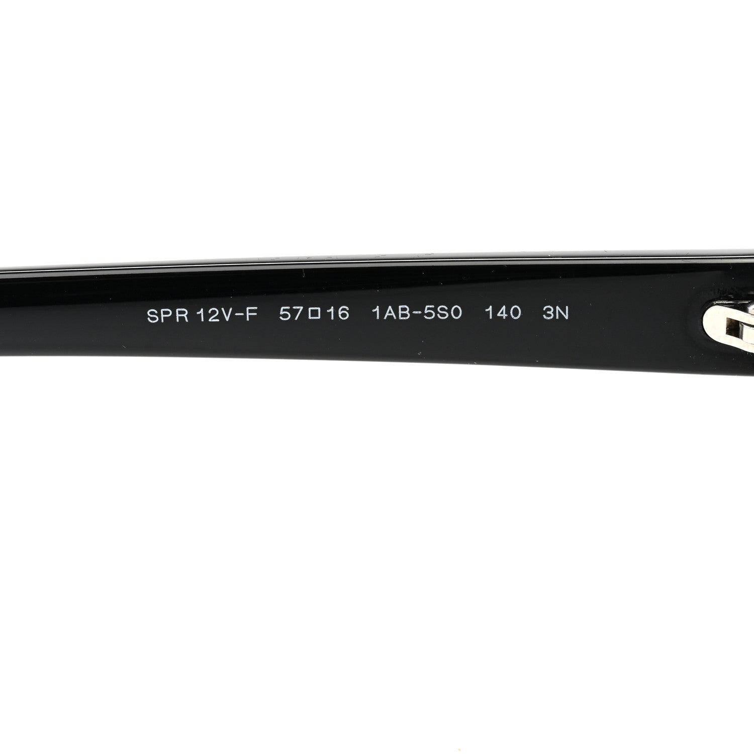 Prada Cat Eye Sunglasses SPR 12V Black 5 of 8