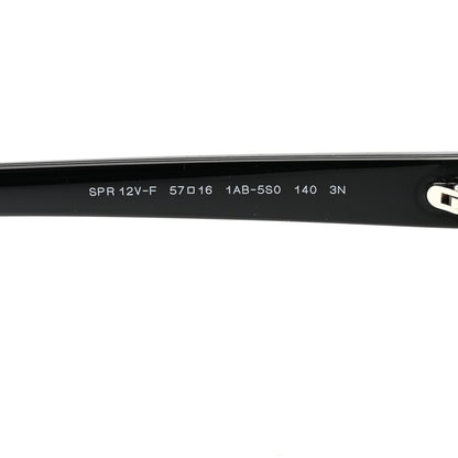Prada Cat Eye Sunglasses SPR 12V Black 5 of 8