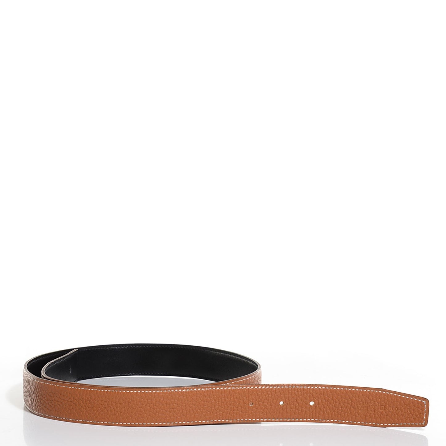 Box Togo 32mm Belt Strap 100 Black Gold