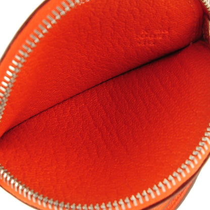 Hermes Chevre Mysore Tutti Frutti Orange Coin Purse Charm Feu Canopee 6 of 8