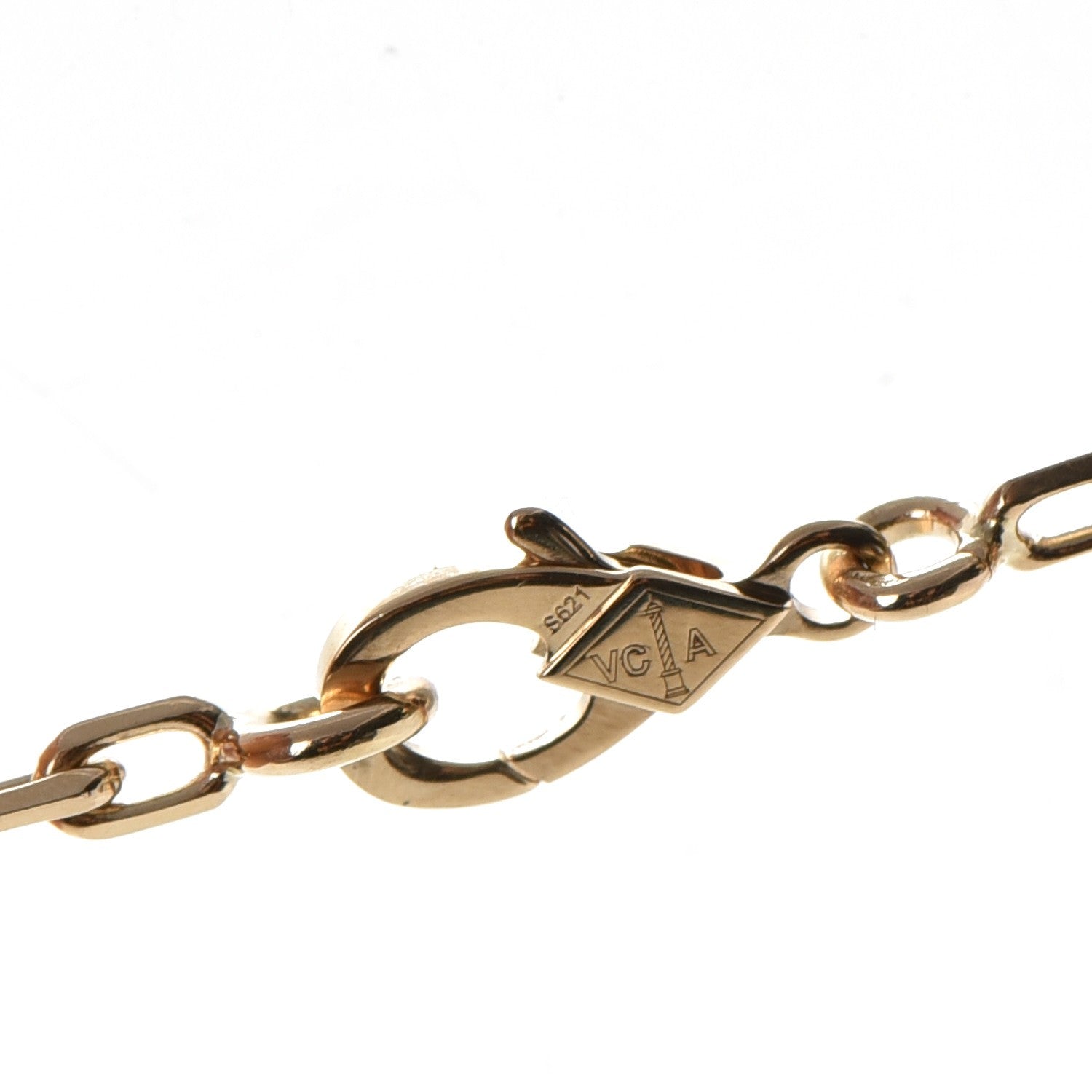 Van Cleef & Arpels 18K Yellow Gold Black Onyx 10 Motifs Vintage Alhambra Necklace 5 of 9