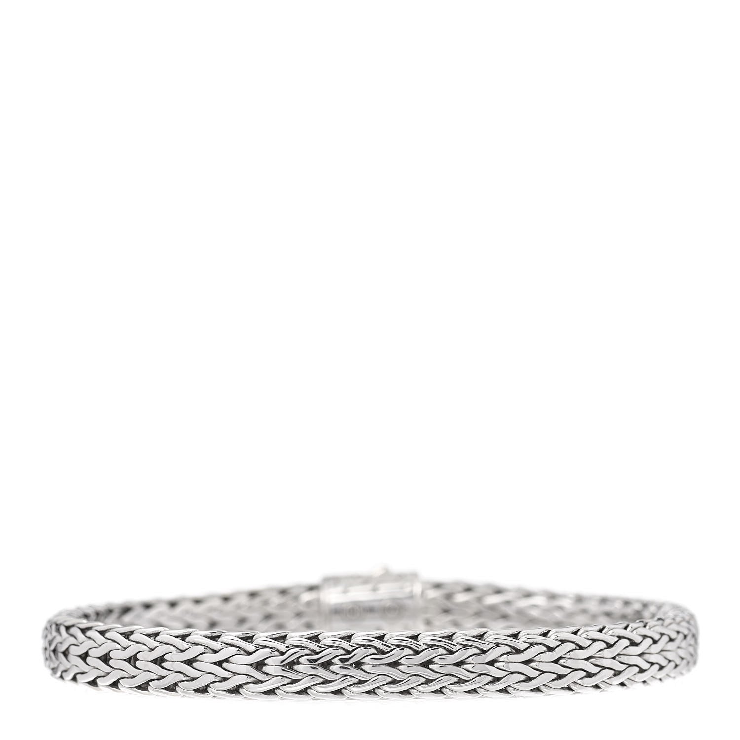John Hardy Sterling Silver Black Sapphire 7.5mm Classic Chain Bracelet 2 of 3