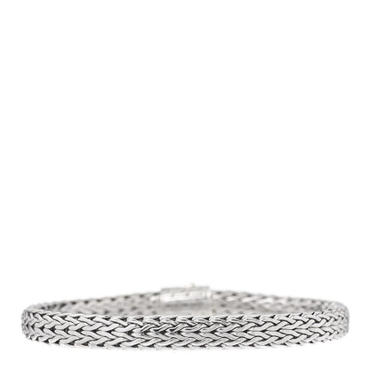 John Hardy Sterling Silver Black Sapphire 7.5mm Classic Chain Bracelet 2 of 3