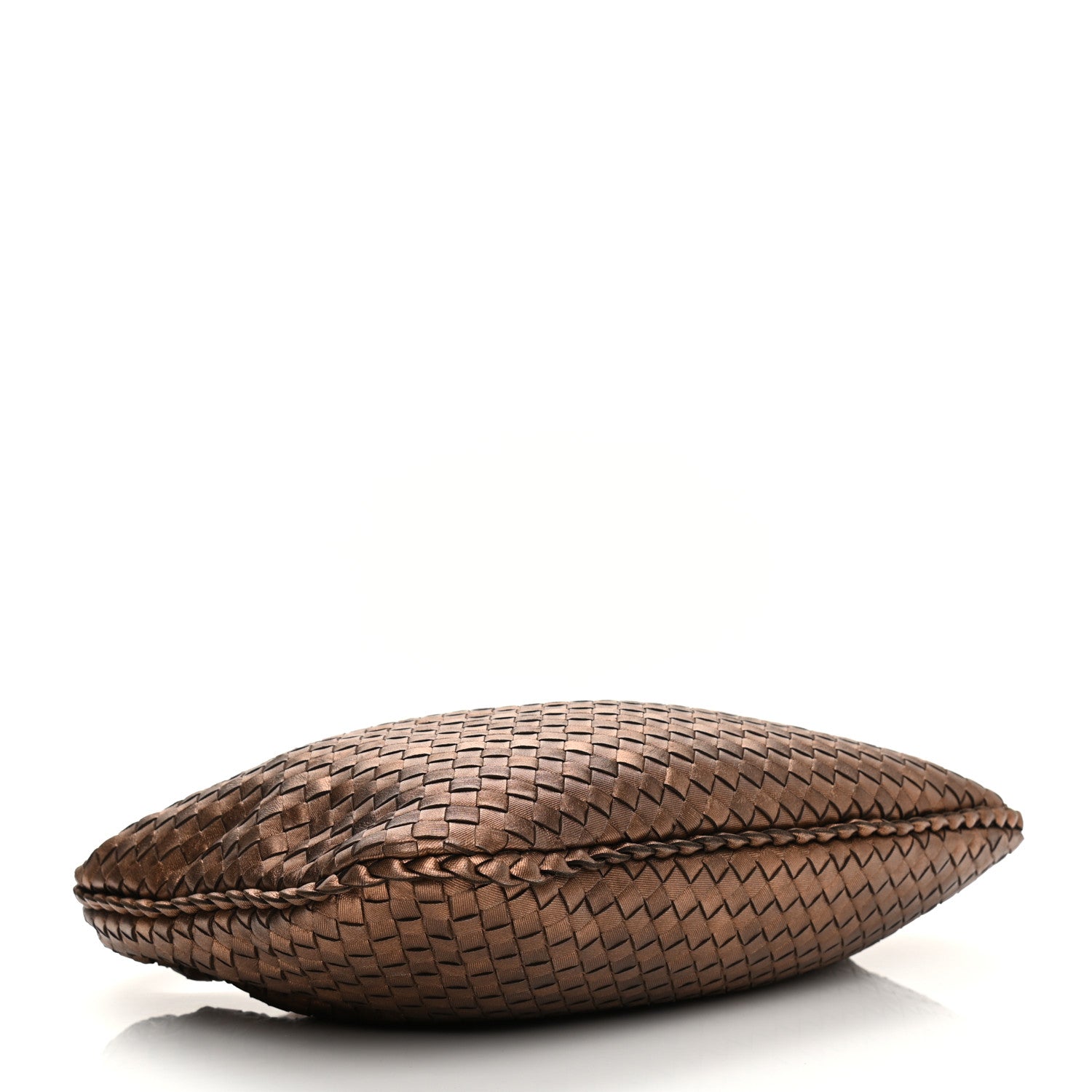 Bottega Veneta Metallic Nappa Intrecciato Veneta Hobo 2 of 10