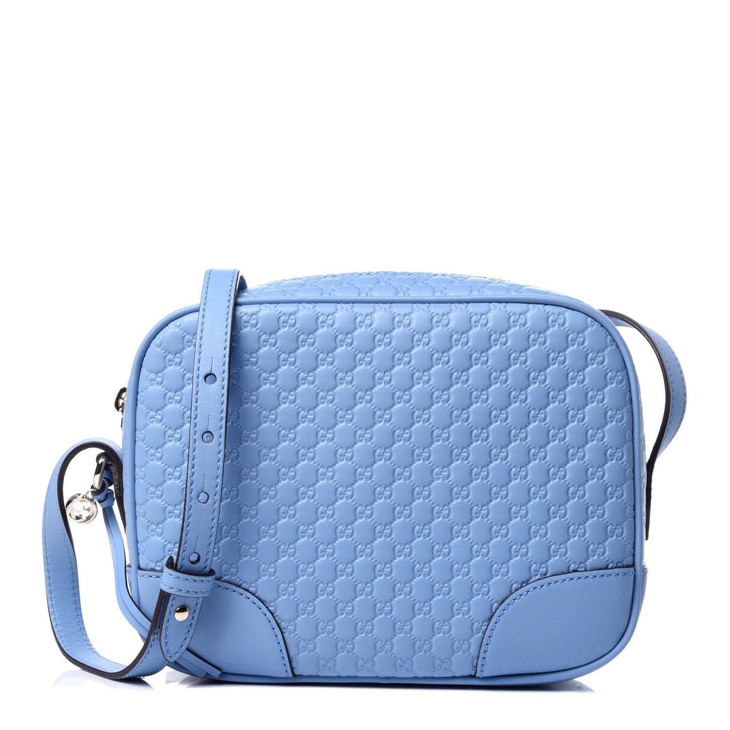 Microguccissima Mini Bree Messenger Bag Mineral Blue