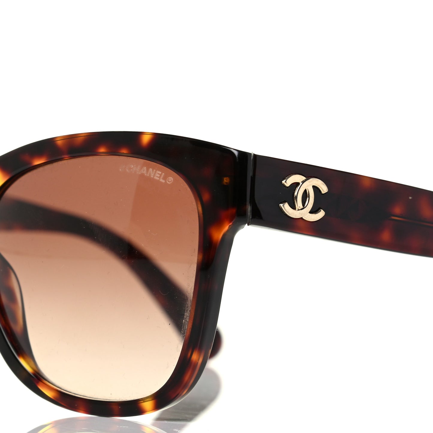 Acetate Runway Square Sunglasses 5380 Dark Tortoise