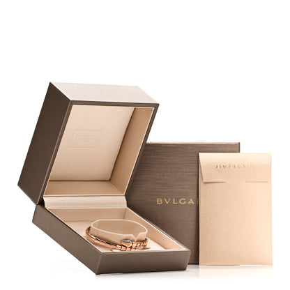 Bulgari 18K Rose Gold Serpenti Viper Bracelet 17 4 of 4