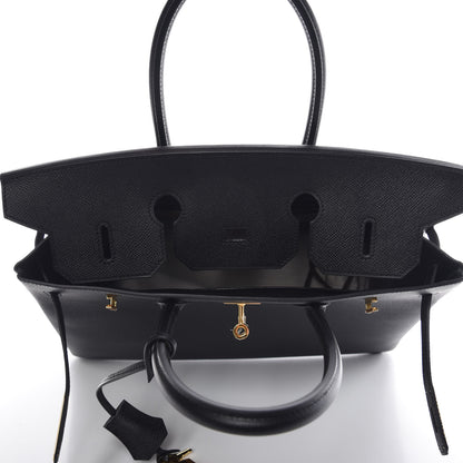Hermes Epsom Birkin 35 Black 14 of 36