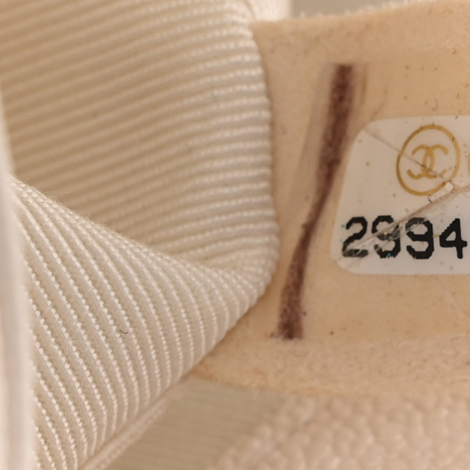 Chanel Caviar Chevron Quilted Small Boy Flap White 7 of 10