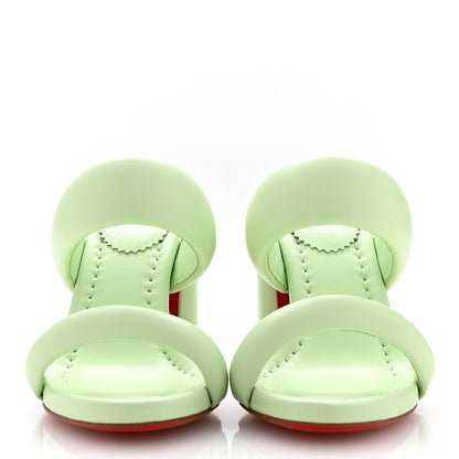 Christian Louboutin Nappa Inflama Sab 85 Sandals 36 Studio Green 3 of 9