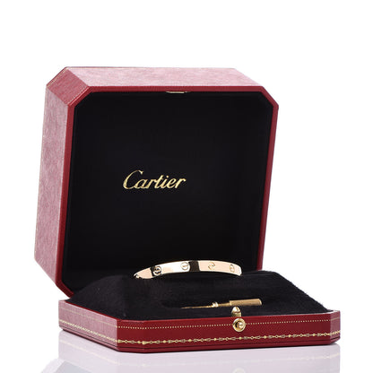 Cartier 18K Yellow Gold LOVE Bracelet 17 8 of 8
