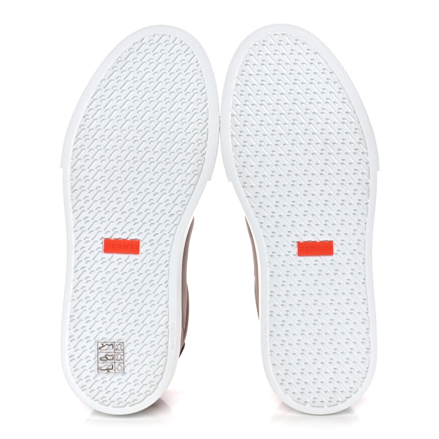 Hermes Calfskin Day Sneakers 38.5 Naturel 6 of 12