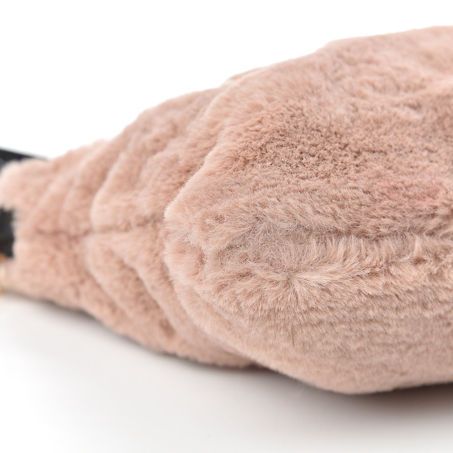 EcoFur Embellished Cleo Crossbody Powder Pink