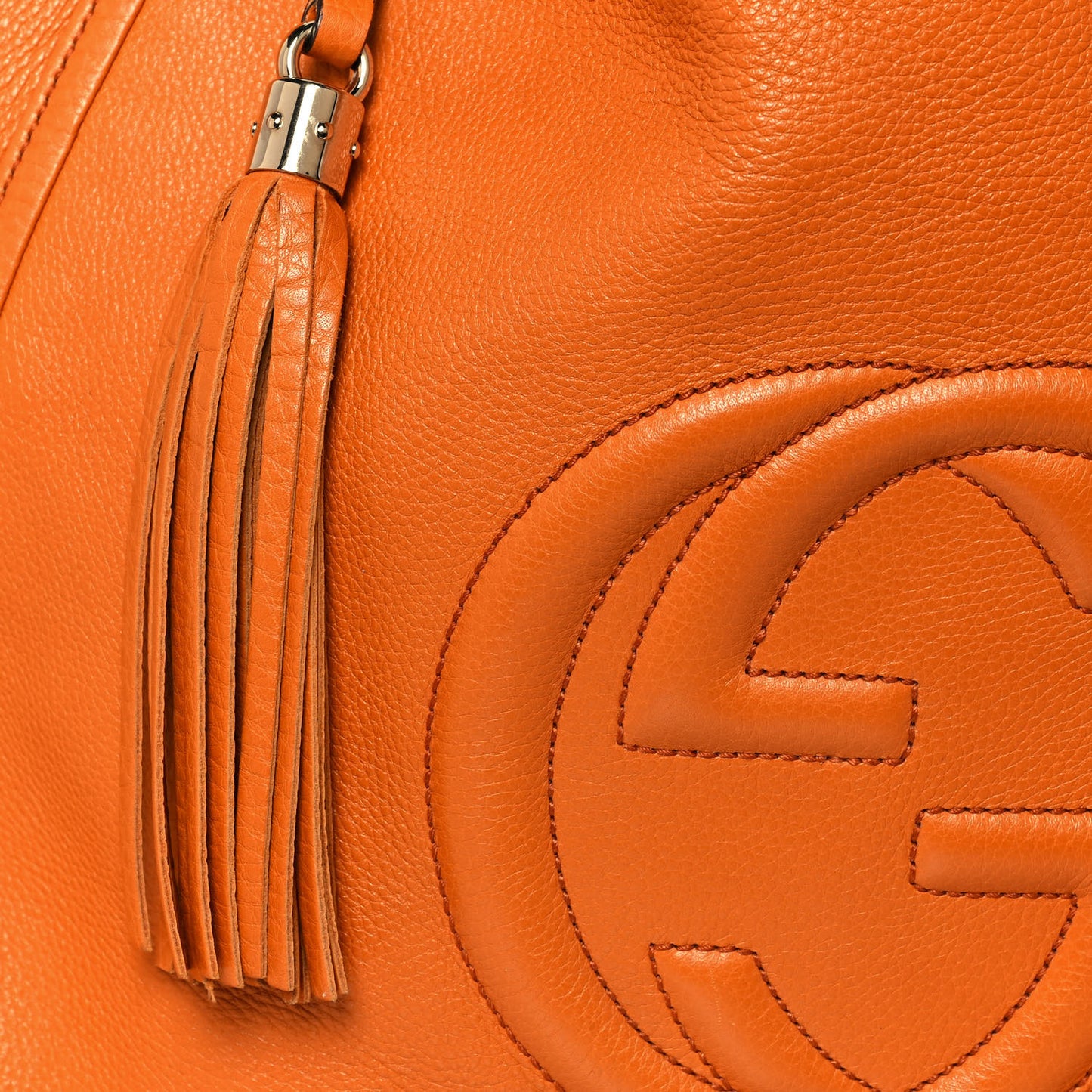 Cellarius Calfskin Large Soho Shoulder Bag Curcuma