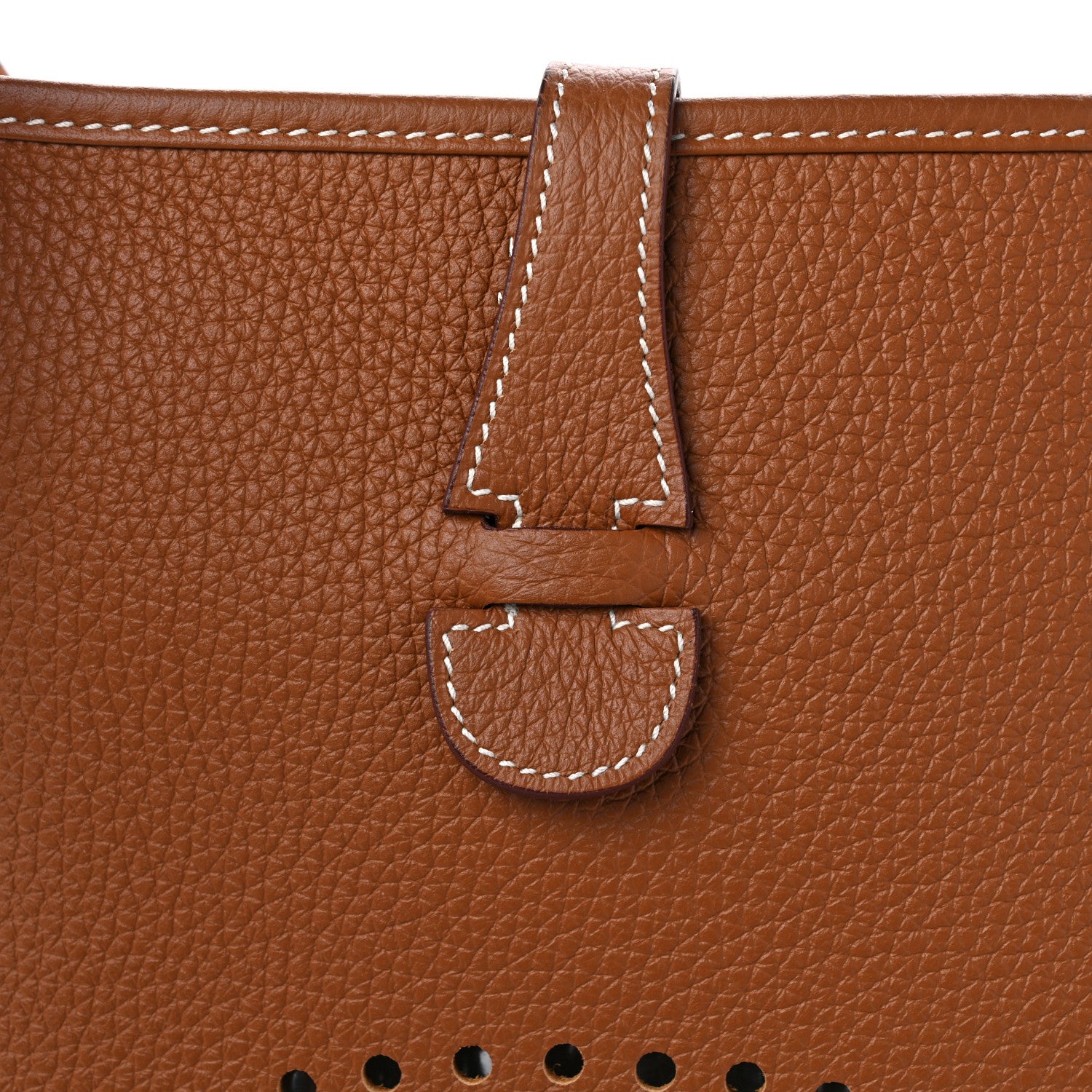 Hermes Taurillon Clemence Evelyne III PM Gold 8 of 11