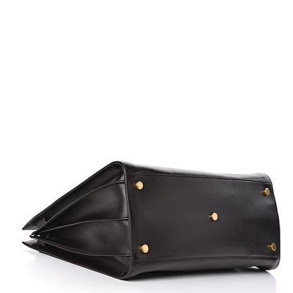 Saint Laurent Calfskin Large Sac De Jour Carryall Dark Brown 4 of 9