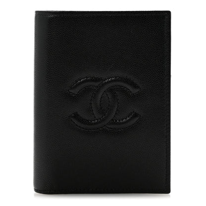 Chanel Caviar Timeless Passport Holder Black 1 of 10