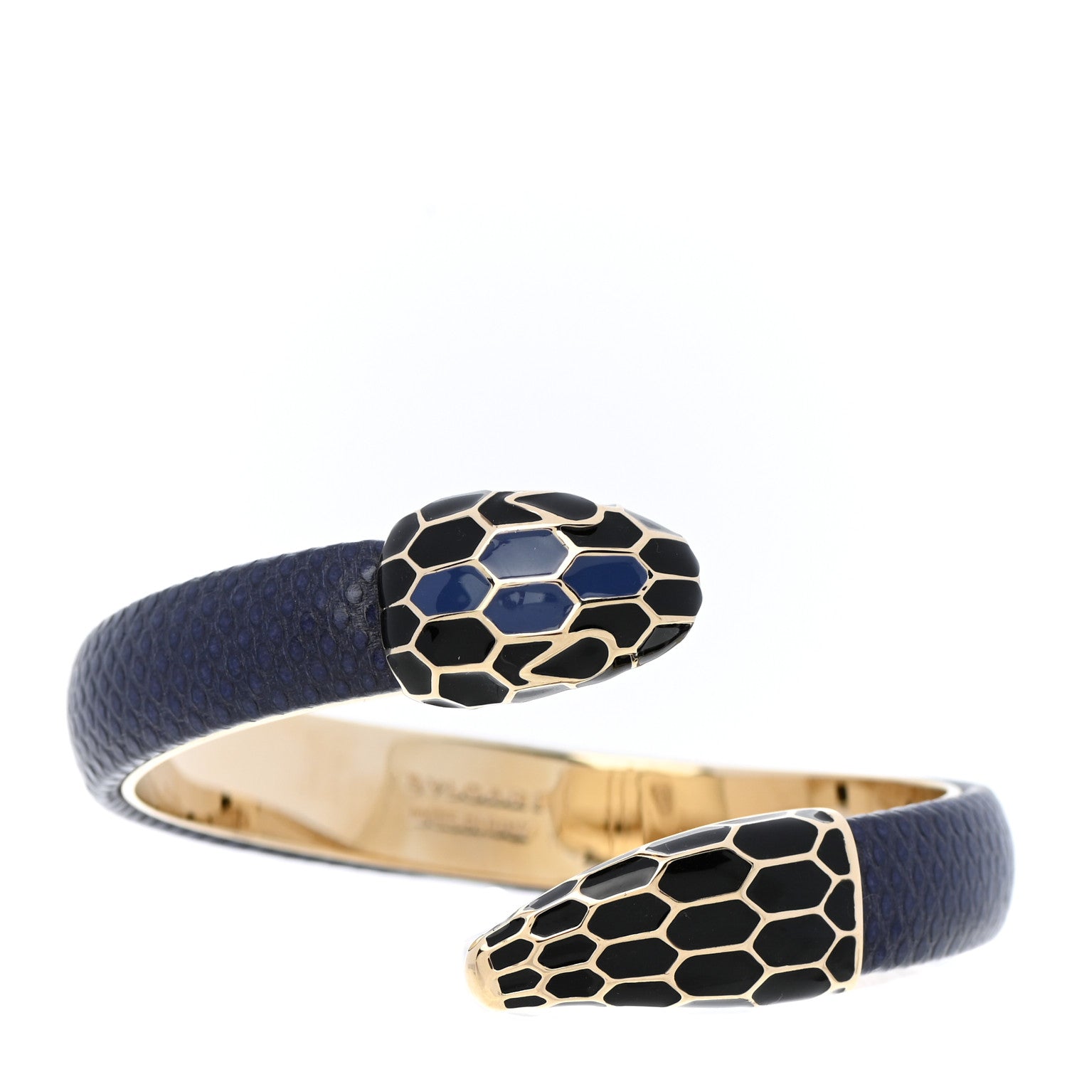 Bulgari Karung Serpenti Forever Bracelet Navy Blue 1 of 5
