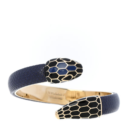 Bulgari Karung Serpenti Forever Bracelet Navy Blue 1 of 5