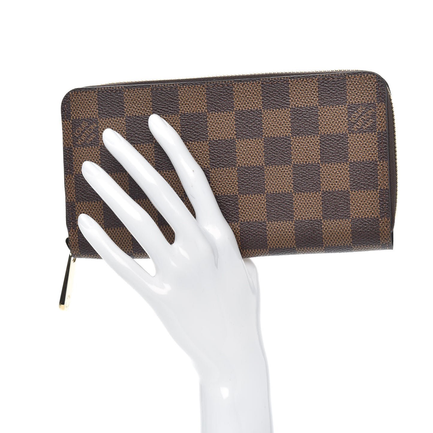 Damier Ebene Zippy Wallet