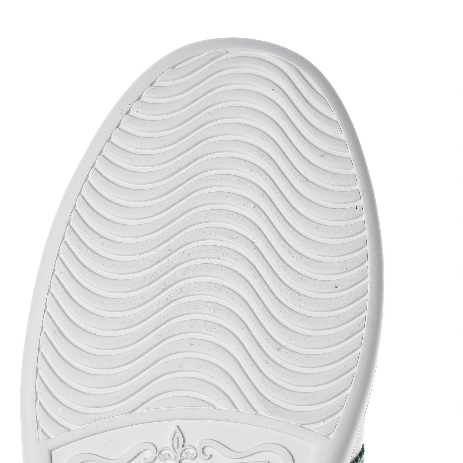 Gucci Calfskin Web Pearl Studded Womens Ace Sneakers 38 White 8 of 10