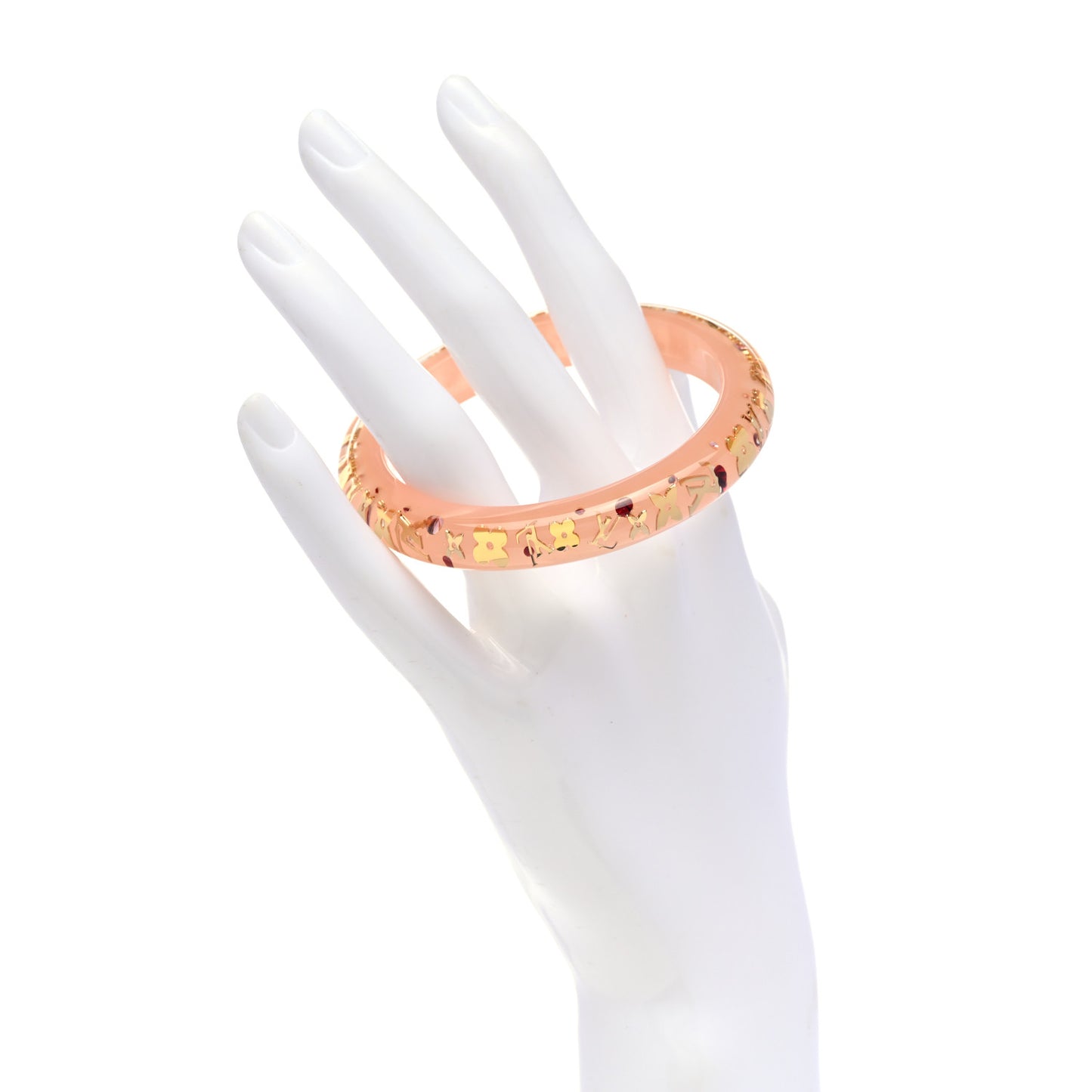 Resin Swarovski Inclusion Bracelet PM Rose