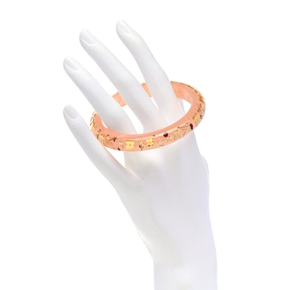 Louis Vuitton Resin Swarovski Inclusion Bracelet PM Rose 2 of 4