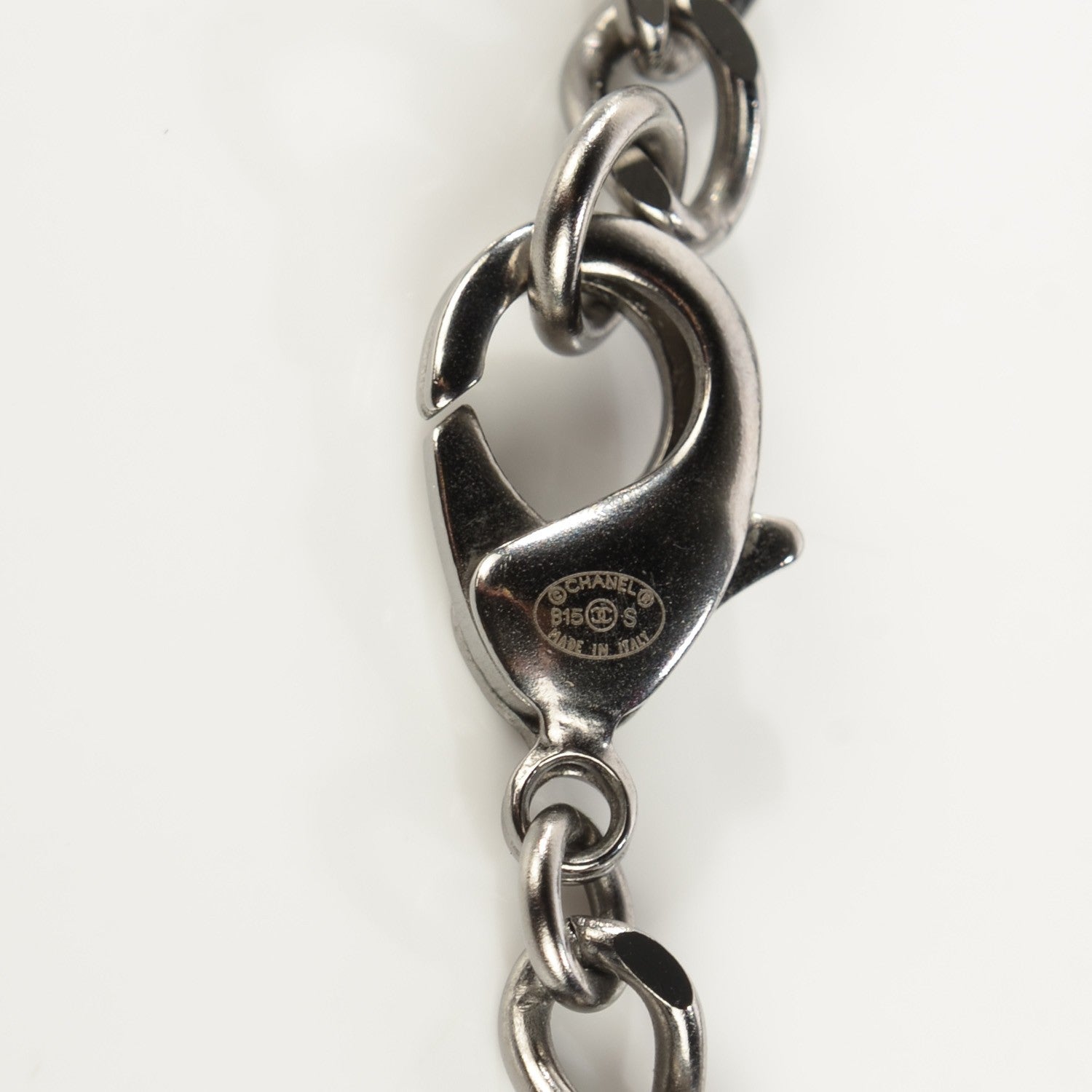 Chanel Crystal CC Whistle Pendant Necklace 8 of 8