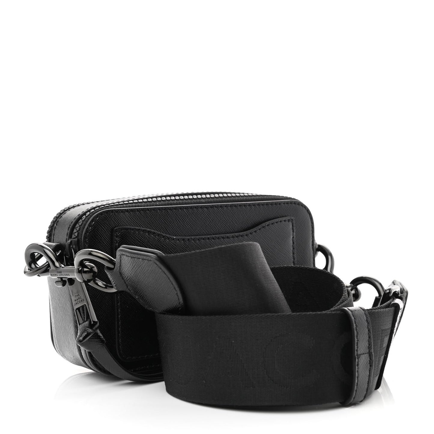 Saffiano Snapshot Camera Bag Black