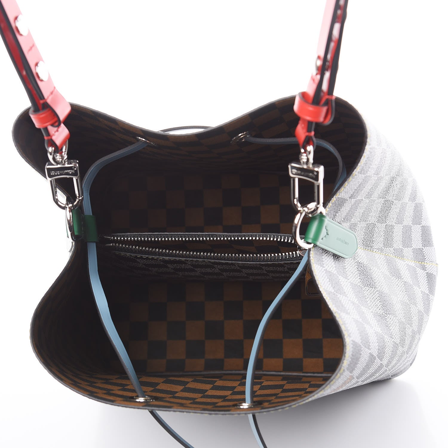 Louis Vuitton Damier Neonoe Black White 5 of 9
