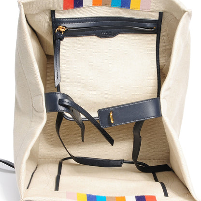 Celine Cotton Canvas Medium Phantom Luggage Multicolor 5 of 8