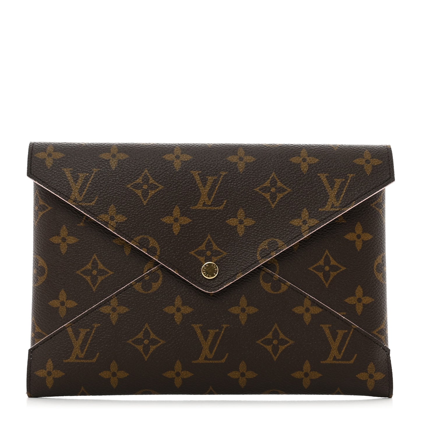Monogram Large Kirigami Pochette Insert Rose Ballerine