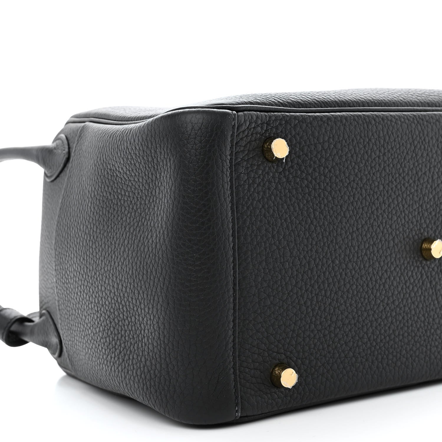 Hermes Taurillon Clemence Lindy 30 Black 9 of 10