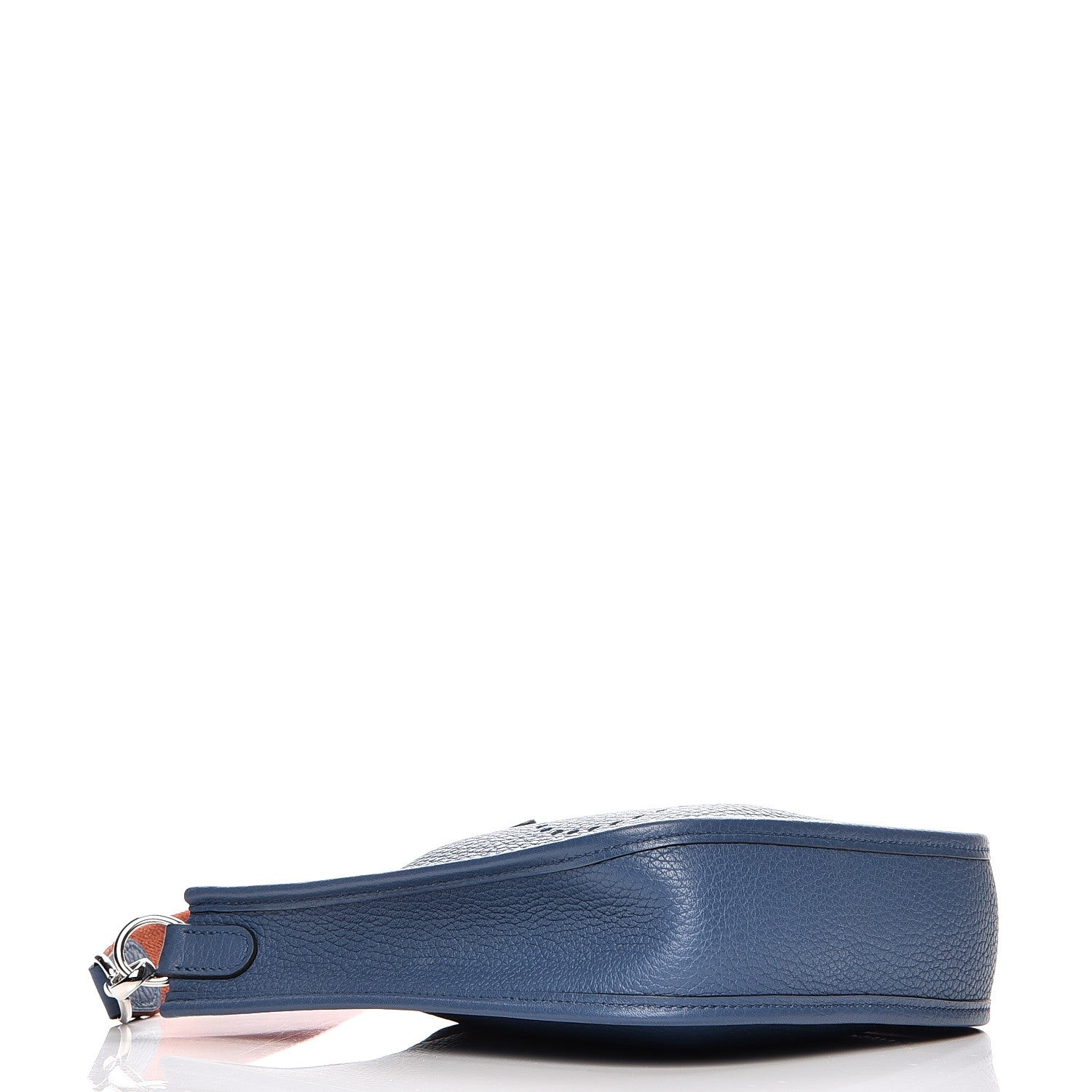 Hermes Taurillon Clemence Amazone Evelyne TPM Bleu Agate Cuivre 4 of 9