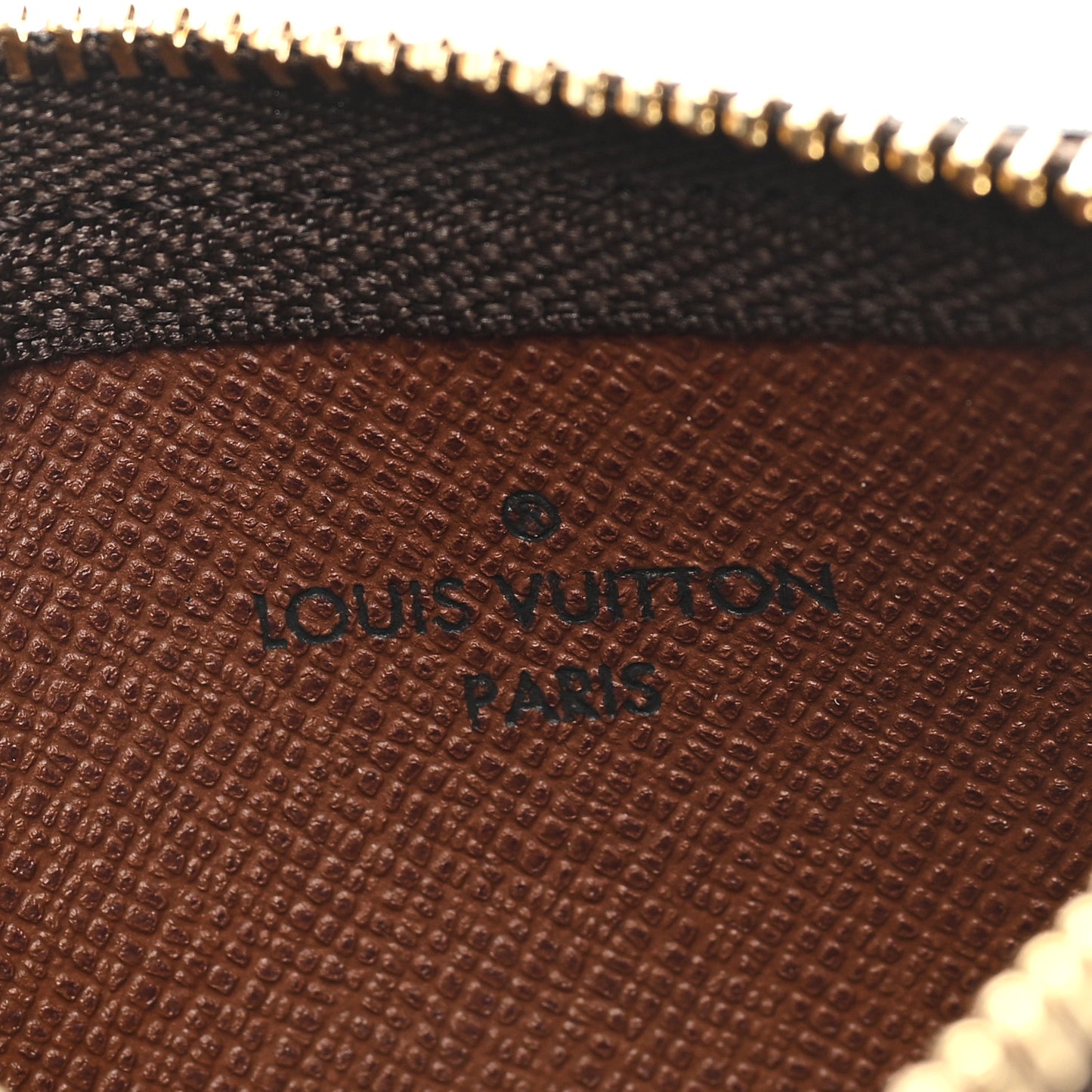 Monogram Key Pouch
