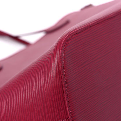 Louis Vuitton Epi Neverfull MM Fuchsia 9 of 16