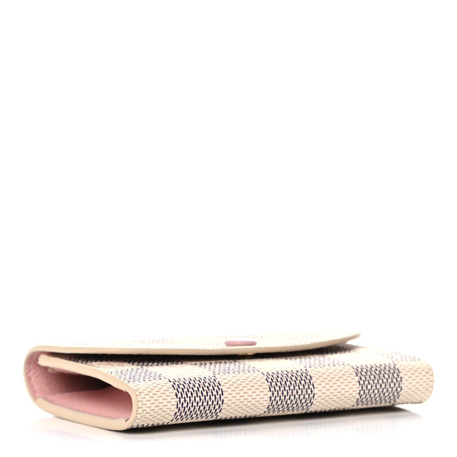 Louis Vuitton Damier Azur Rosalie Coin Purse Rose Ballerine 4 of 7