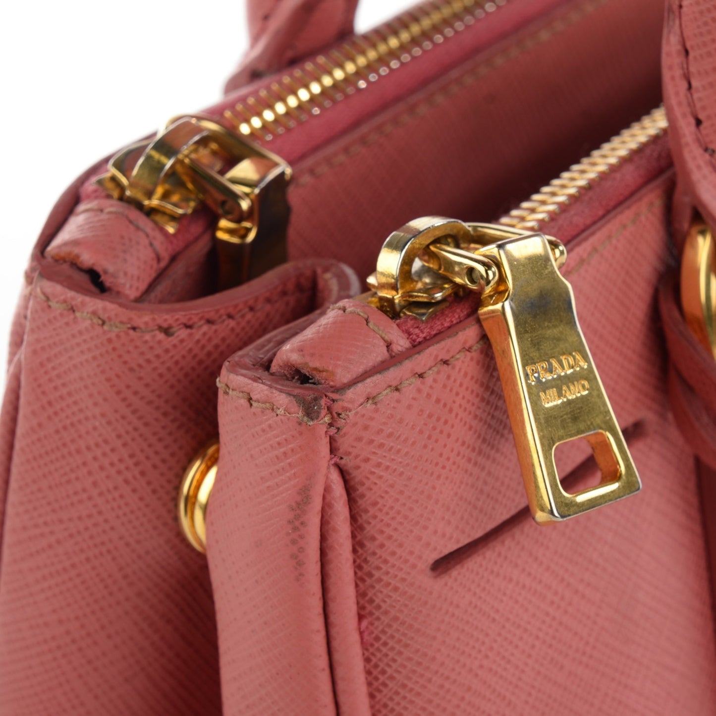 Saffiano Mini Galleria Double Zip Tote Tamaris